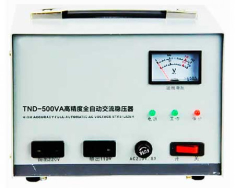 TND-500VA - Профессиональный однофазный стабилизатор переменного напряжения мощностью 0,5 кВт